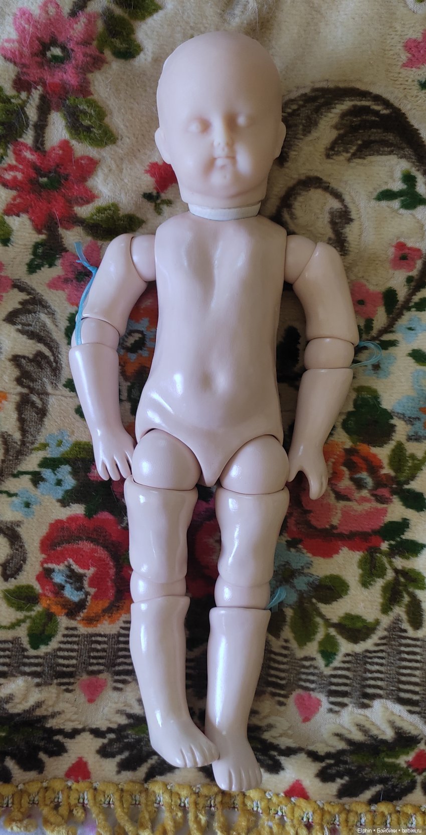 Одна из моих новых работ. Восковая кукла-реплика антикварного Schmitt et Fils (фото 3)