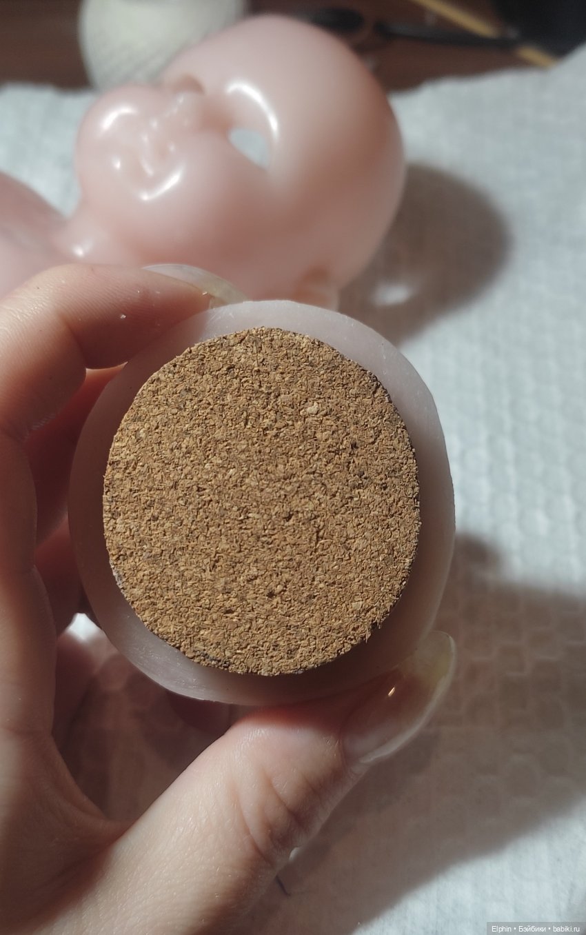 Реставрация цельнолитой восковой куклы