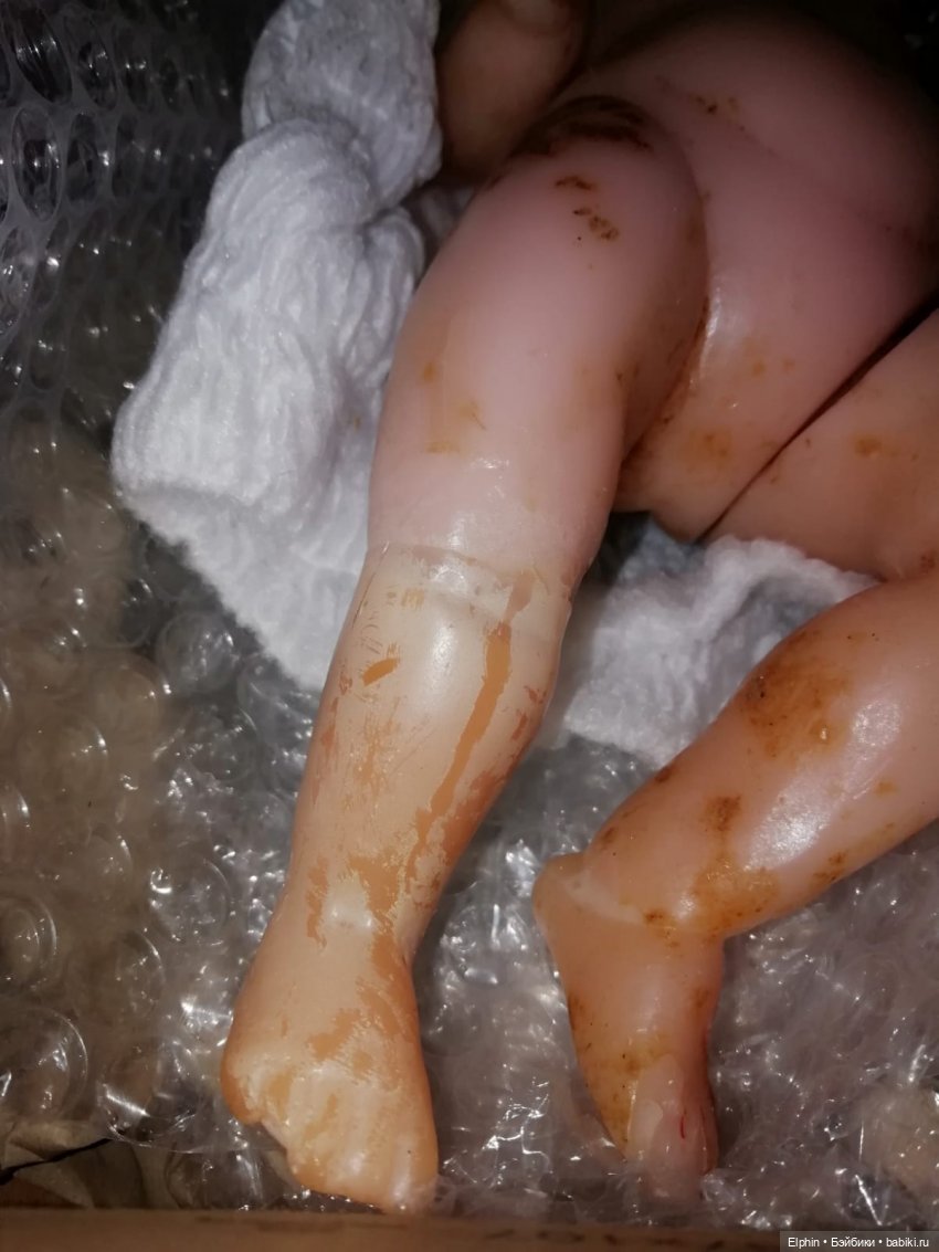 Реставрация цельнолитой восковой куклы