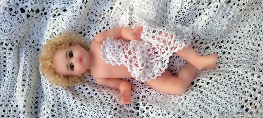 Реставрация цельнолитой восковой куклы