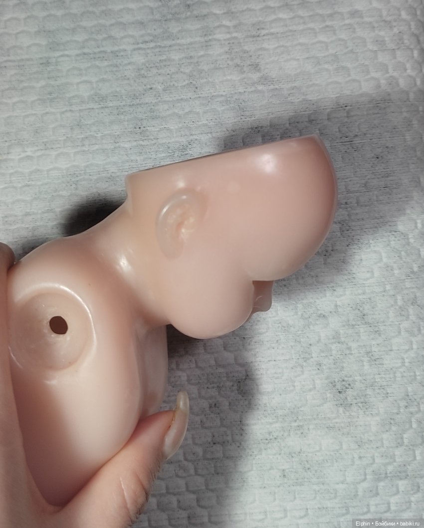 Реставрация цельнолитой восковой куклы