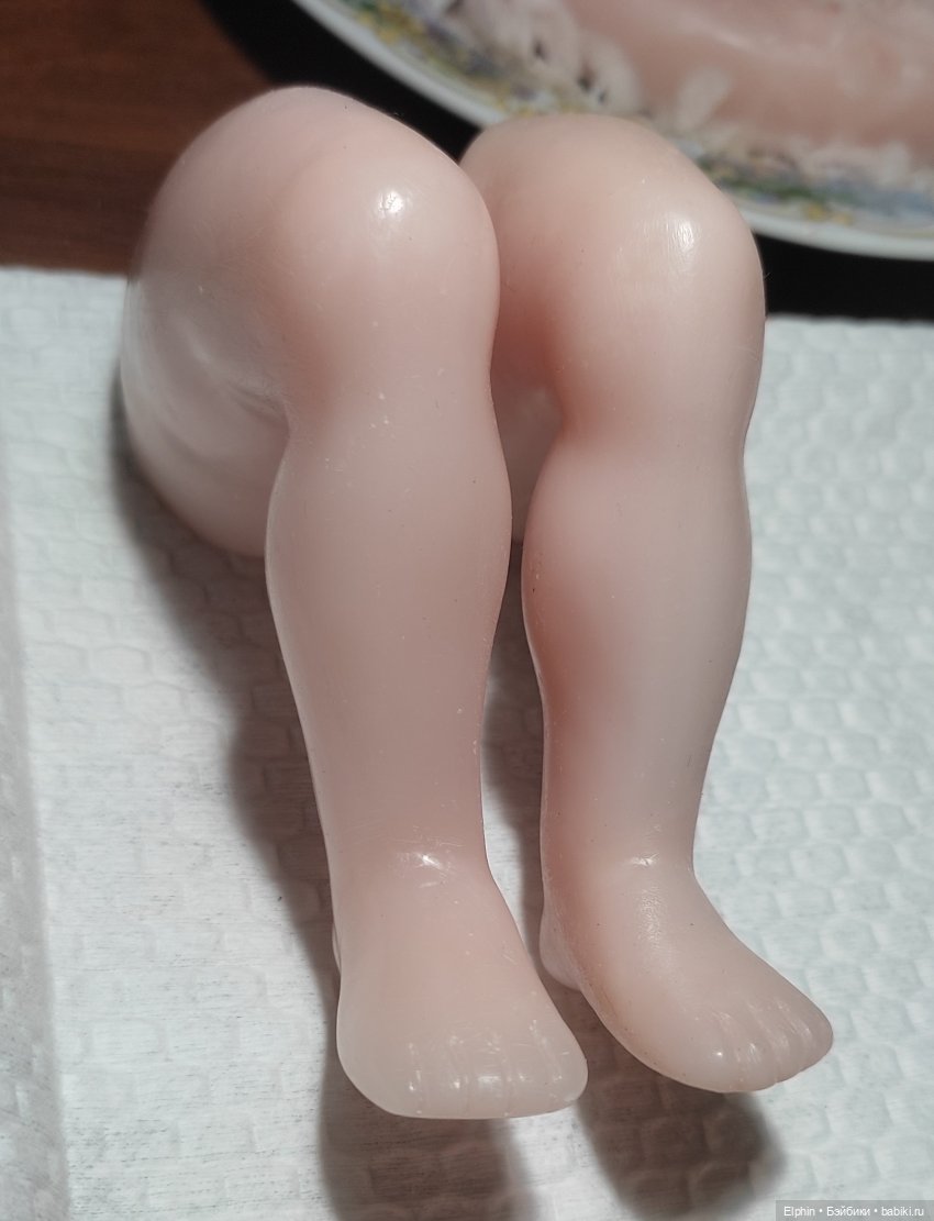 Реставрация цельнолитой восковой куклы