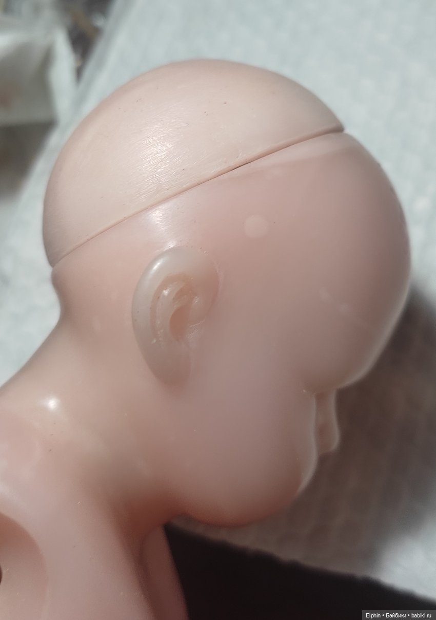 Реставрация цельнолитой восковой куклы