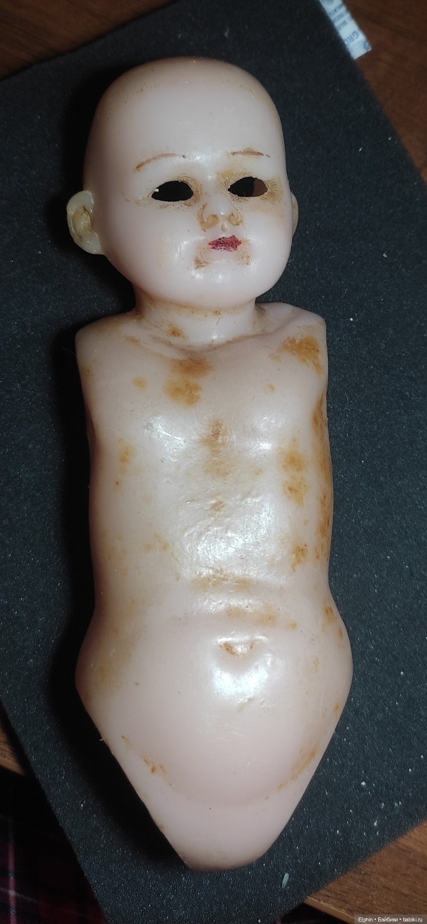 Реставрация цельнолитой восковой куклы (фото 9)