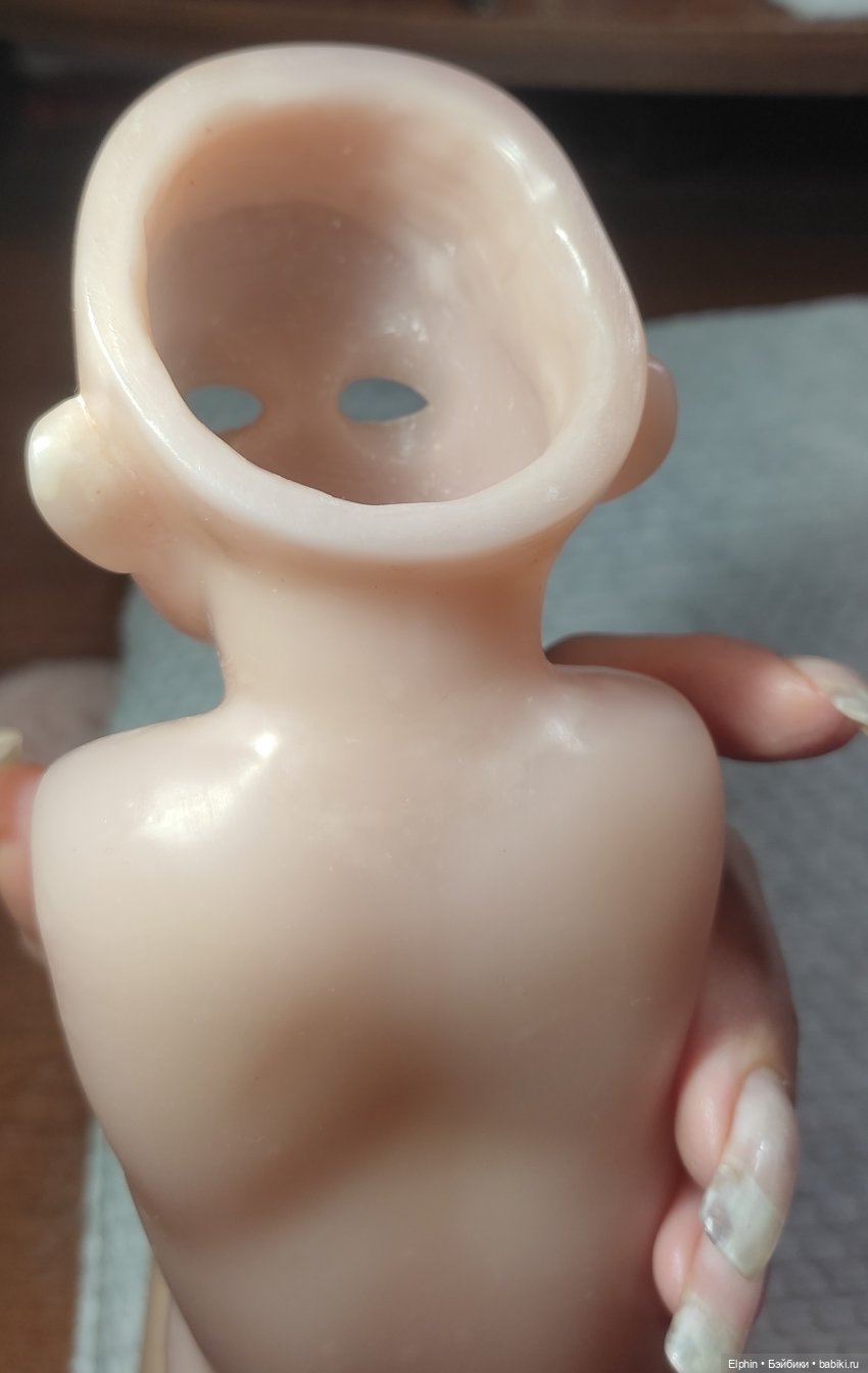 Реставрация цельнолитой восковой куклы