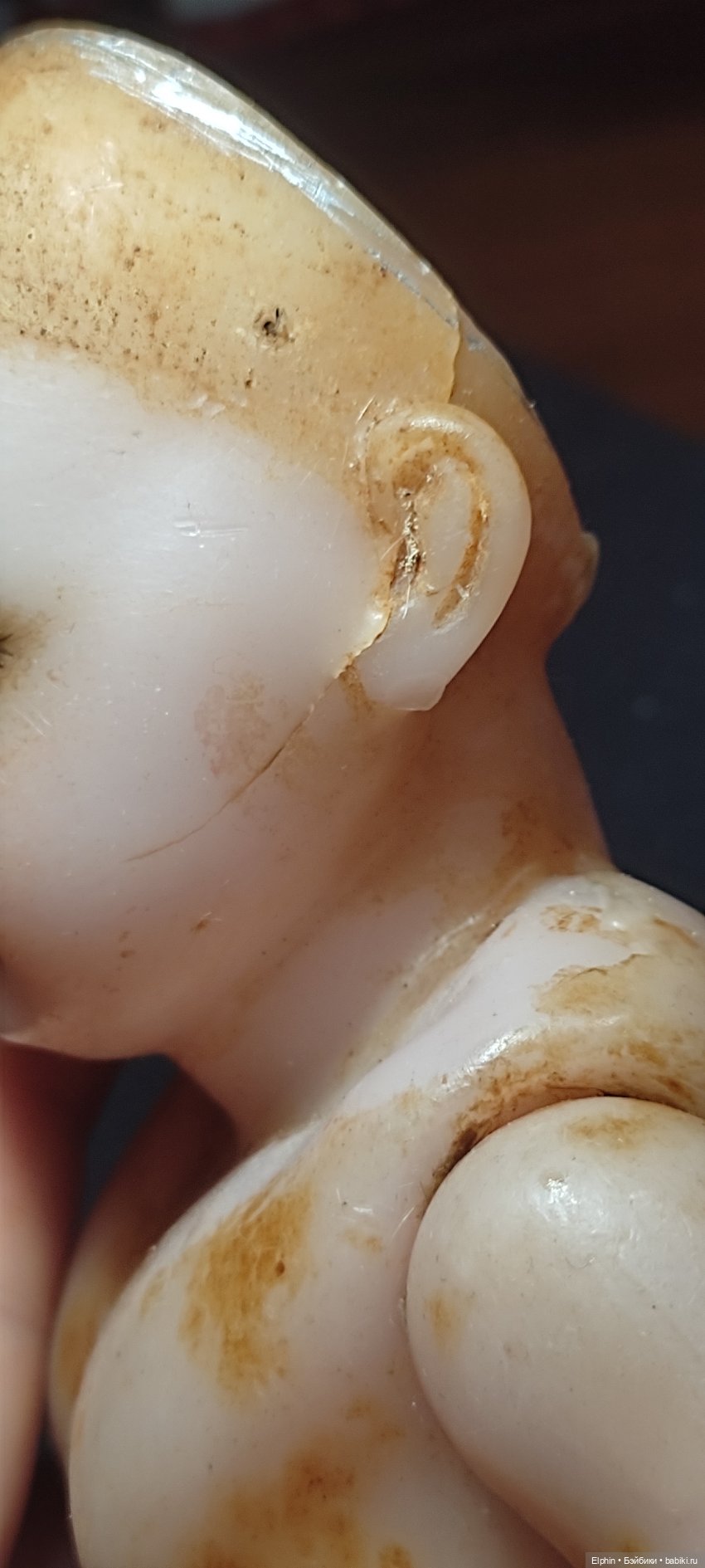 Реставрация цельнолитой восковой куклы (фото 8)