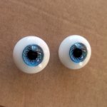 Красивые винтажные paperweight глаза с высокой линзой