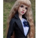 Длинный парик с челкой ОГ 11,5-12 см