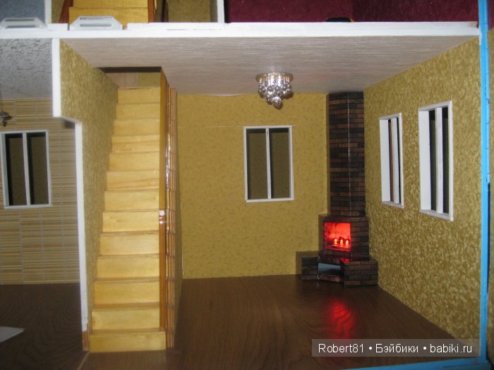 Домик для кукол — Кукольные домики своими руками: фото (фото 6)