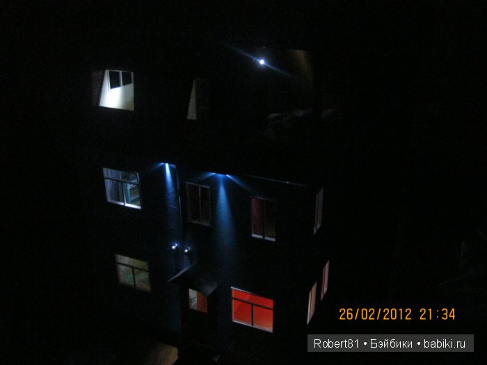 Освещение в домике для кукол