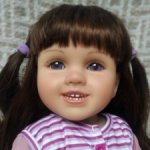 Игровой реборн полностью силикон улыбашка