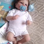 пупс  реборн игровой  реалистичный с 3D кожей