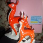 Два советских оленя,60 е годы. Два в одни руки