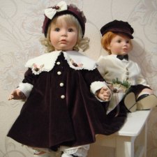 Сладкая парочка "Сливы в сахаре" от Susan Wakeen