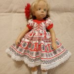 Платье "Мезенская роспись 2"