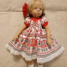 Платье "Мезенская роспись 2"