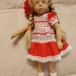 Платье "Мезенская роспись 1"