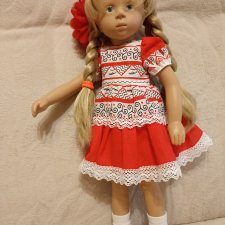 Платье "Мезенская роспись 1"