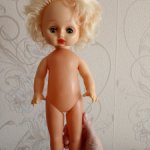 советская кукла