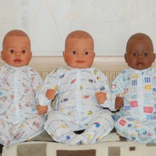 Малыши-тройняшки chou-chou и famosa