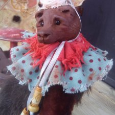 Баджо,  мишка-тедди-долл, коллекция Винтажный цирк