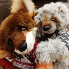 Лис и медвежонок