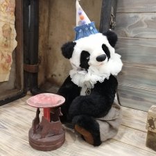 Bonbon панда-тедди из коллекции "Винтажный цирк"