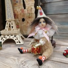 Mia teddy-doll из коллекции "Винтажный цирк"