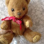 Винтажный мишутка рыженький.  Исландия!