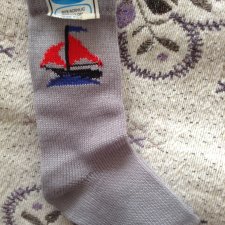 Носочки с корабликом