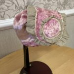 Шляпка капор для  антикварной куклы