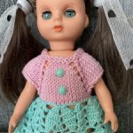 Маленькая куколка ГДР, брюнетка