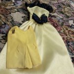 Желтый лот для винтажной Барби и Скиппер