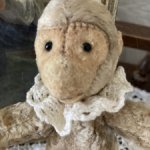 Старинная Обезьянка малышка, 12 см