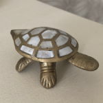 Черепашка старинная , бронза