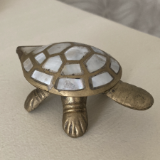 Черепашка старинная , бронза