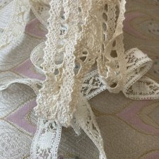 Лот старинных кружев Франция