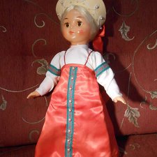 Кукла СССР Красногорочка