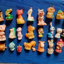 Много резиновых игрушек СССР Много резиновых игрушек СССР