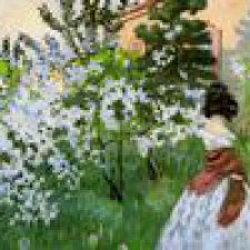 Дамы в саду. Первый топик о том, как мои фарфоровые красавицы решили выйти погулять