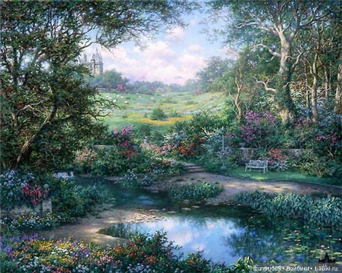 Моя вышивка "Под солнечными лучами" (фото 5)