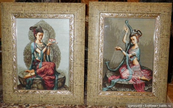 Танцующие богини художника Цзен Хао