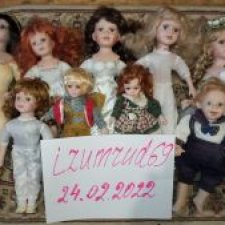 Продаю фарфоровых кукол для творчества