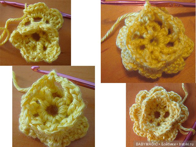 Новогодняя вязаная ёлочка (фото 2)