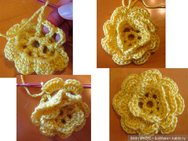 Новогодняя вязаная ёлочка (фото 3)