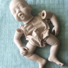 Молд с телом для изготовления куклы