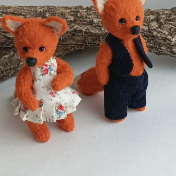 Лисичка Алиса и лис Арчи