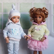 Коллекция "Уютный трикотаж" для кукол Iplehouse