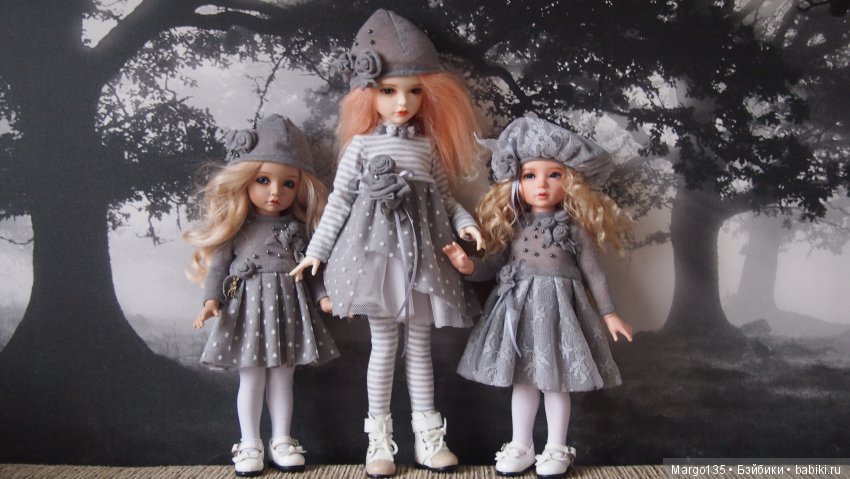 Коллекция Оттенки серого | Бэйбики Коллекция Оттенки серого — Куклы Iplehouse (Иплхаус): BJD (БЖД)