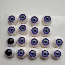 Глаза для кукол полусфера 12 и 10 мм лотами